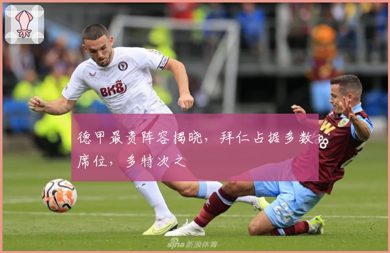 德甲最贵阵容揭晓，拜仁占据多数席位，多特次之