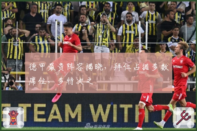 德甲最贵阵容揭晓，拜仁占据多数席位，多特次之